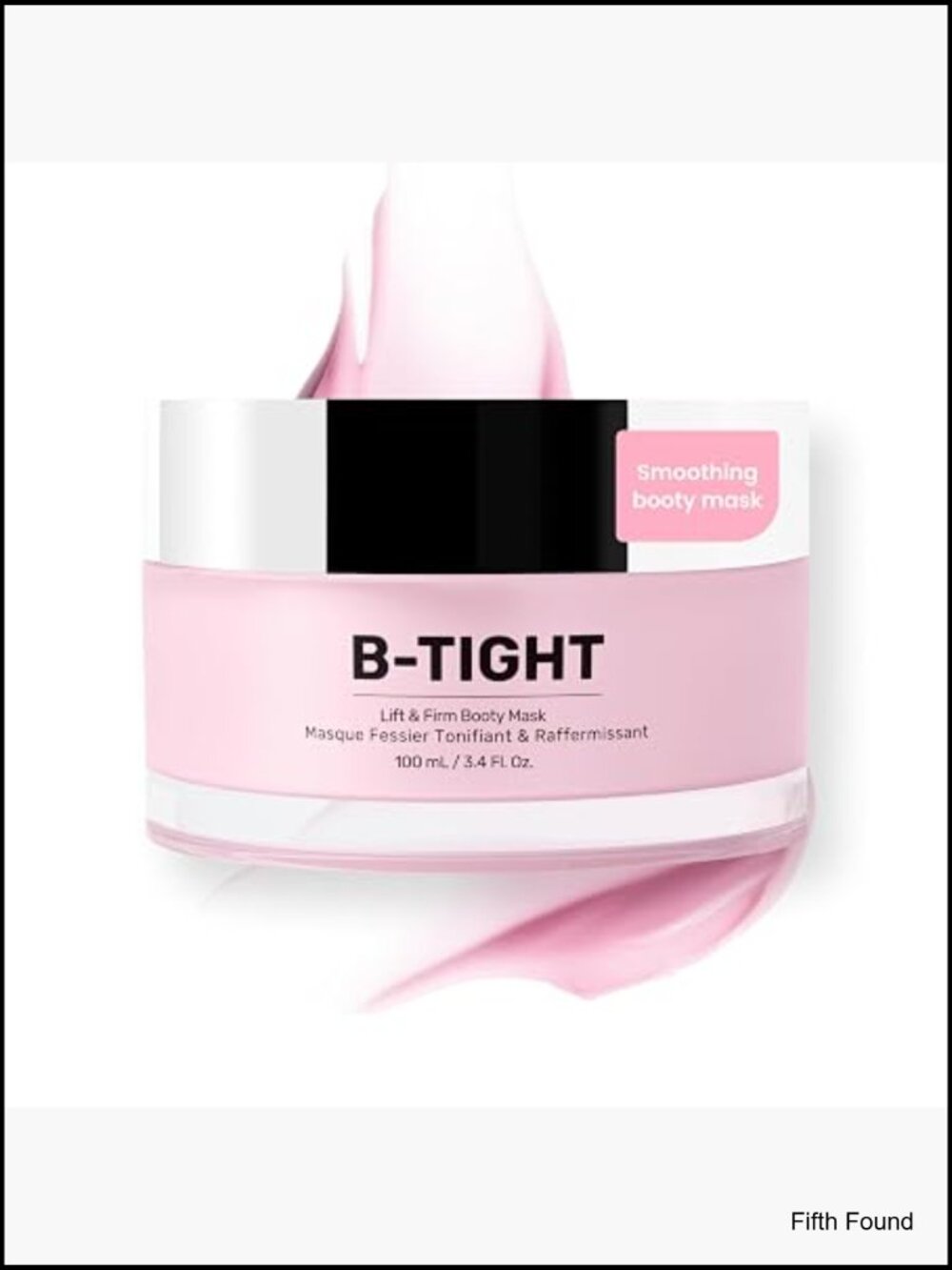 Lift & Firm Booty Mask - Skin Tightening Cream, Cellulite Cream with Caffeine &